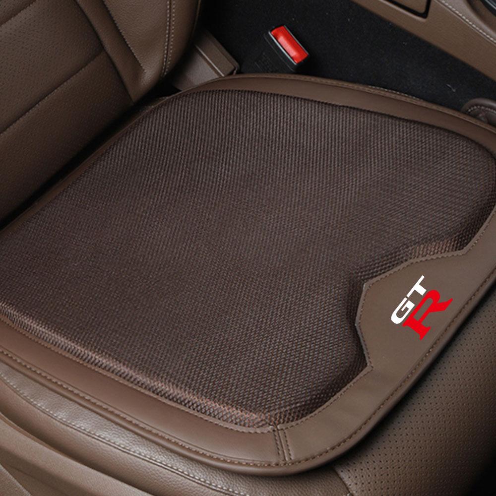 Car Seat Decorative Pad Leather Breathable Comfort Cushion Cover Accessories For Nissan Qashqai Tiida Skyline X-trail Almera