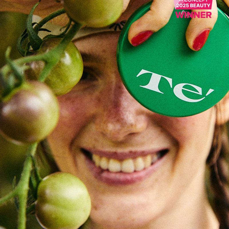 Te’ [Today’s Special] [Slow Aging] Full Green 35 Tone-Up Sun Cushion Set (Main Product + Refill) Pink beige tone-up