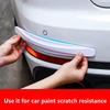 2pcs Car Bumper Protector Strip Guard Corner Protection Strips Scratch Protector Crash Anti Collision Auto Accessories