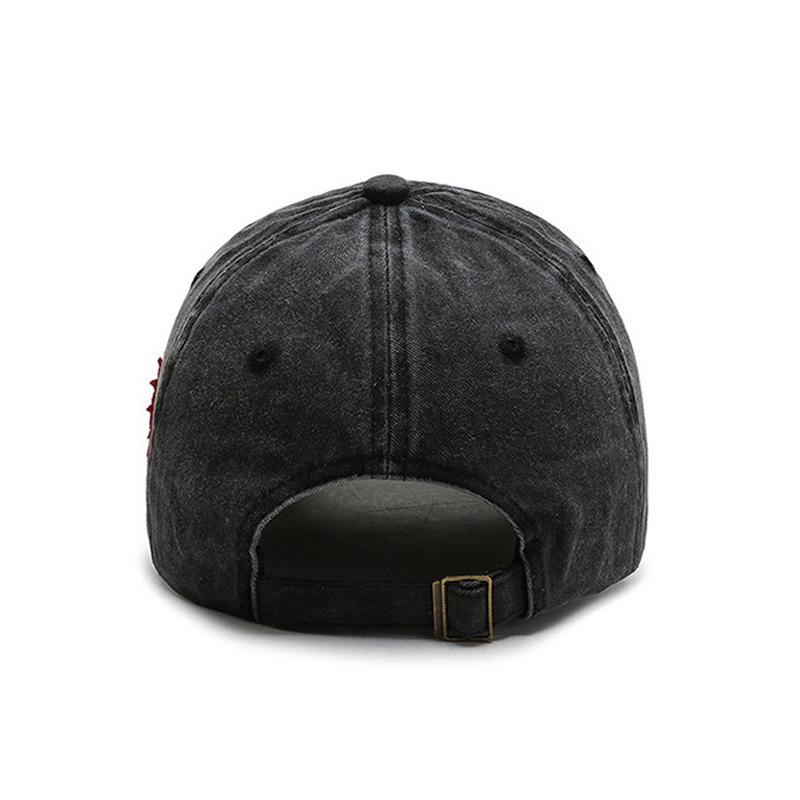 Men Women Spring Summer Baseball Cap Letter Embroidery Cap Sun Visor Hats Fishing Hat Denim Peak Cap