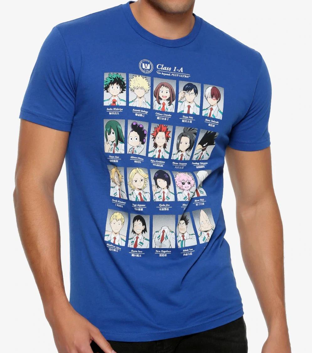 Аниме МОЯ ГЕРОЙСКАЯ АКАДЕМИЯ Ежегодник Футболка НОВАЯ Оригинальная и Официальная РЕДКАЯ!!! L