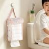 Gifts Waterproof Tissue Box Portable Large Capacity Tissue Bag Wall Mounted Tissue Storage Container