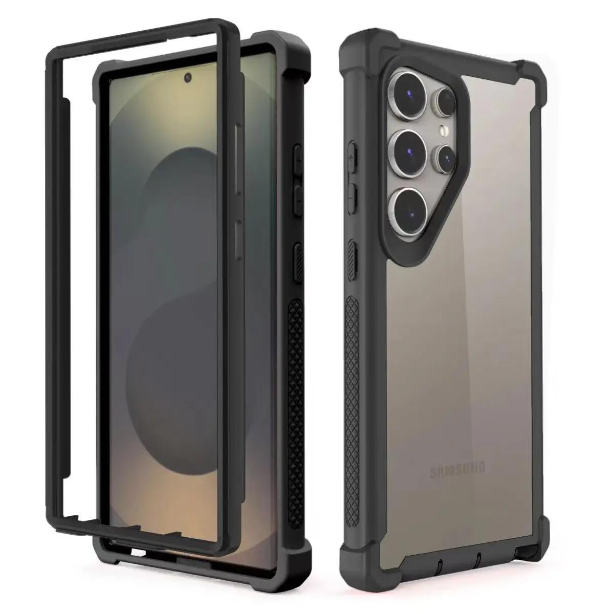 

Luxury and sturdy anti drop and shockproof protective case for Samsung Galaxy S25 S22 S23 S24 Ultra Plus FE A15 A06 A35 cover for Galaxy S23 Ultra