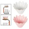 Cone Brewer Reusable Paperless Coffee Filter Cup for office Household white 102mmx80mm
