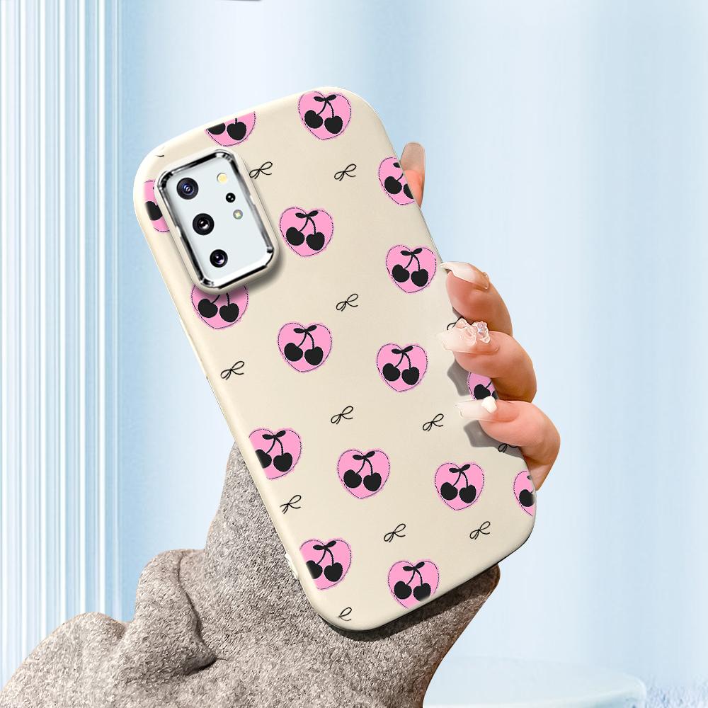 Einfarbige silberne Randlinse Fettgehäuse Weiche TPU-Flüssigsilikonabdeckung Stoßfeste Telefonhülle für Xiaomi Redmi Samsung