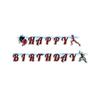 Cardboard Garland Happy Birthday Ladybug 170 Cm