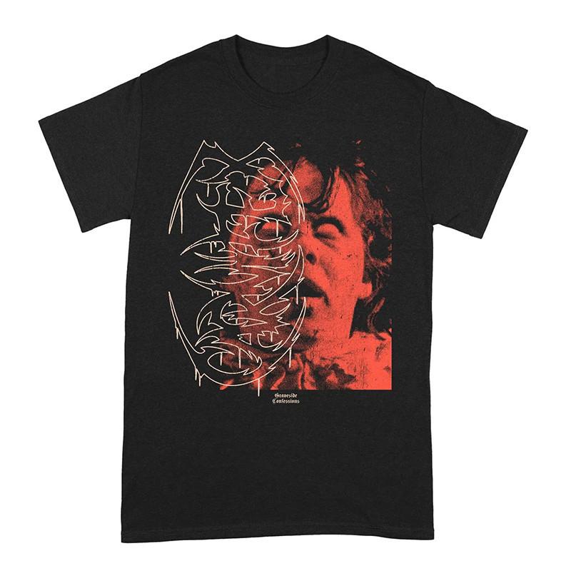 

Carnifex Bands Black and Gold Dark Rock Series American Hiphop Music Cotton Shortsleeved Tshirt S