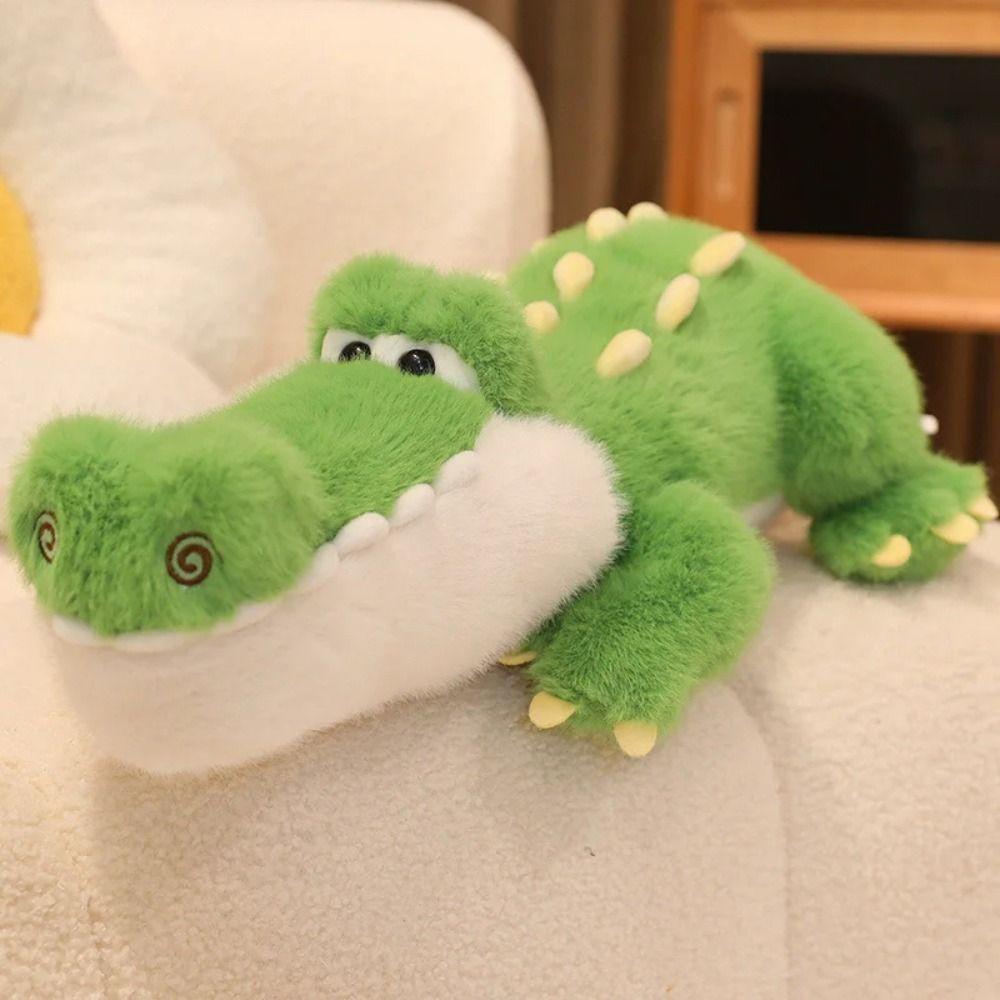 Hugging Pillows Crocodile Doll  Plush Toy Cartoon Crocodile Throw Pillows  Birthday Gifts