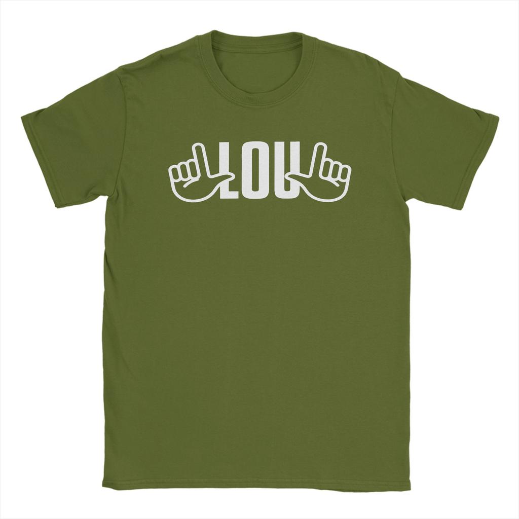 Vintage Lou Holtz TShirt for Unisex O Neck Cotton T Shirt Short Sleeve Tee Shirt Party Tops