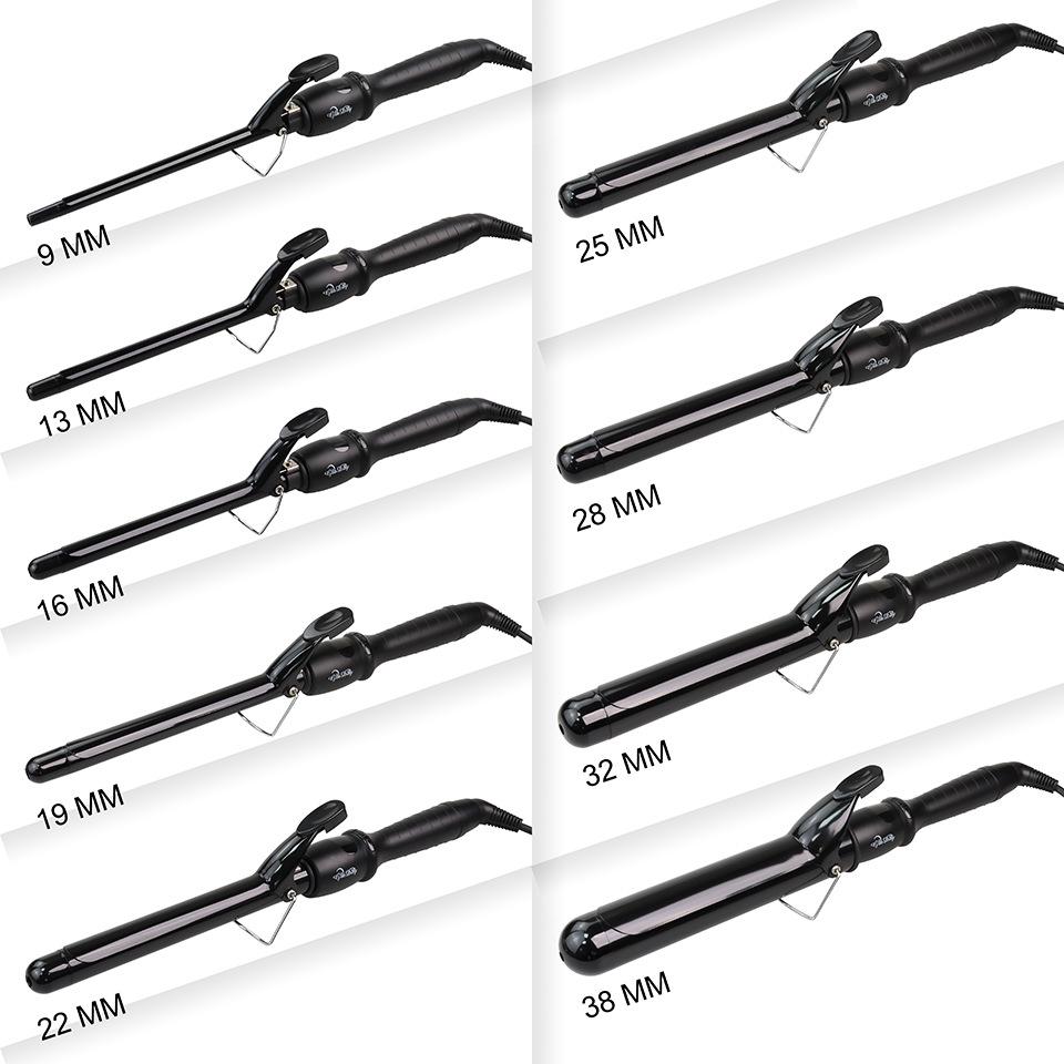 38mm Keramik Lockeneisen für Barbershops und Friseursalons