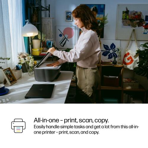 Stampante HP DeskJet 2910 All-in-One Inkjet Colore MFP A4 7,5 ppm USB Wi-Fi