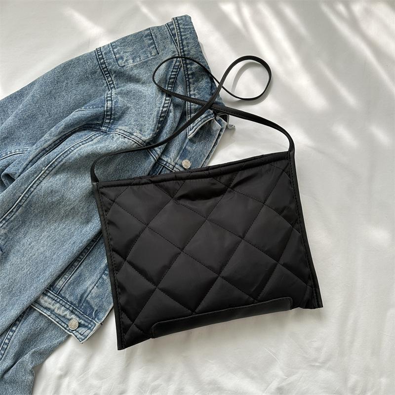 Autumn New Fashionable Shoulder Bag Korean Version Large Capacity Underarm Bag Niche Tote Bag Fashionable Handbag for Women