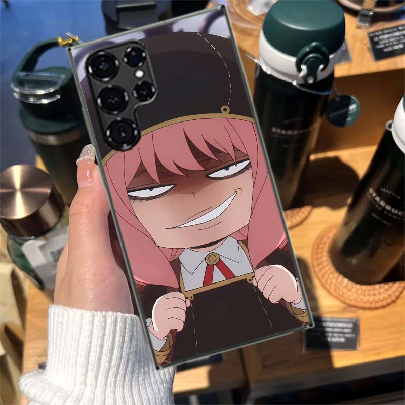 Anya Forger Mind Reading Cases Phone Case for Samsung Galaxy S26 Ultra S25 Edge S24 S23 FE S21 Plus S20 S22 S10 Cover TPU Capa S