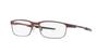 Oakley Prescription Eyewear Frames OX3222 Steel Plate 322208 Brushed Grenache 56