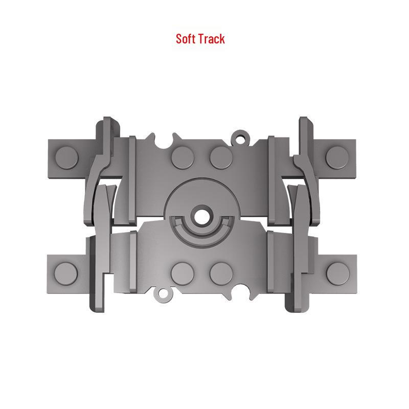 

Конструктор DIY Игрушечный Городской Поезд: Гибкие, Стрелочные, Перекрестные, Прямые, Изогнутые рельсы