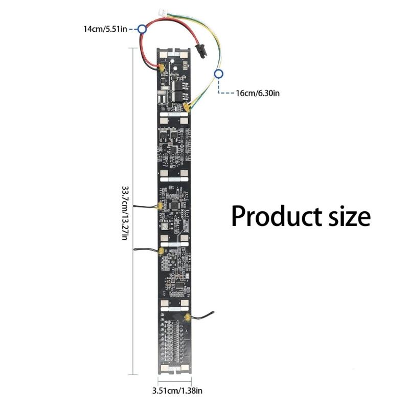 High Compatibility Scooter Board with 3/4/4 Lites Models Including Thermals Control Safety Simple Mounting and Additional Cables
