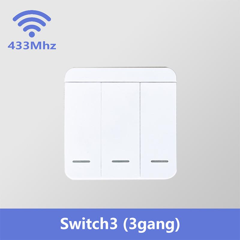 Tuya WiFi Smart Switch 433MHz Universal Breaker Timer Voice Control Smart Life APP Wireless Remote Control Support Alexa Google