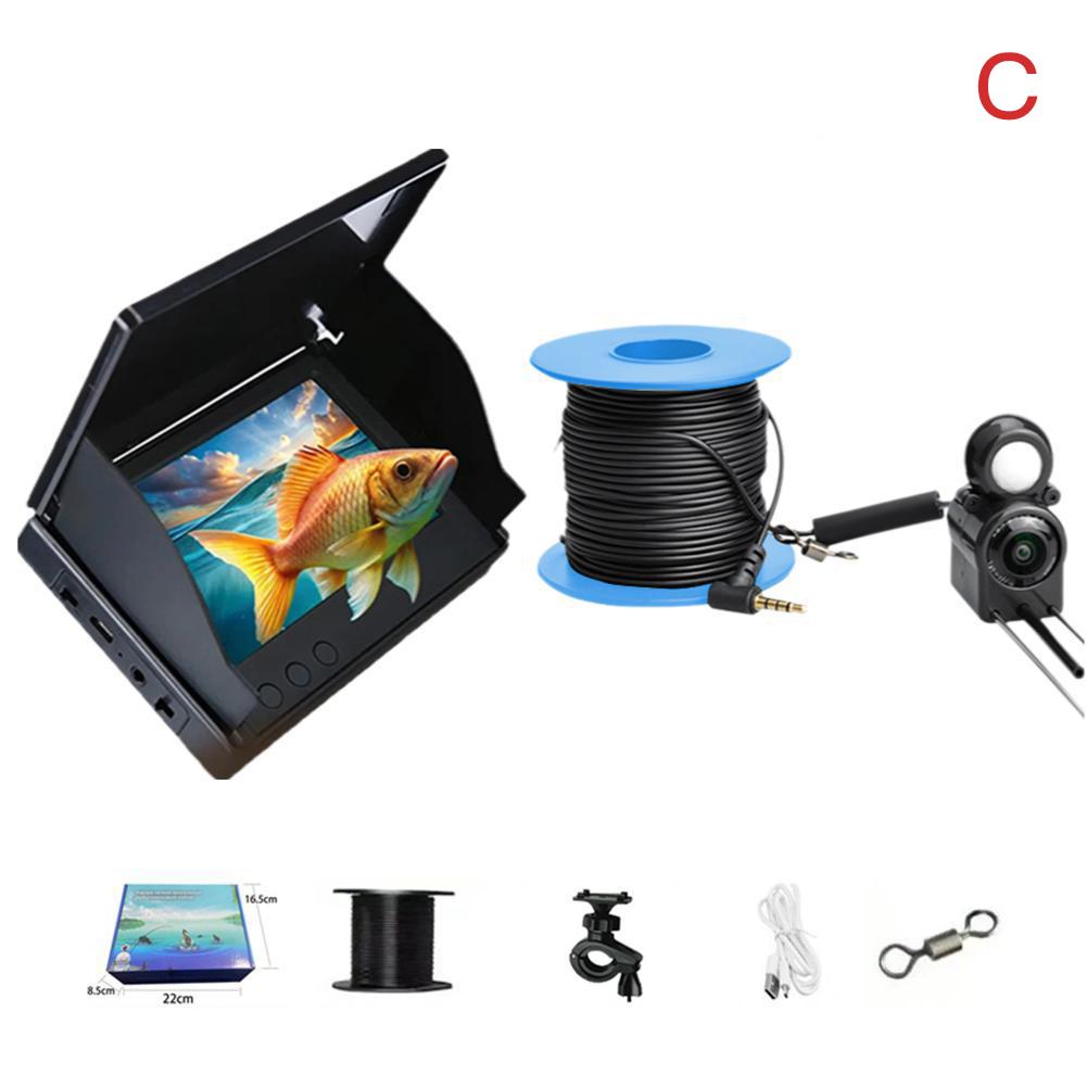 

Portable Fish Depth Finder Underwater Camera 1080p 4.3 Inch LCD HD Fish Finder Fishing Camera With Night Vision