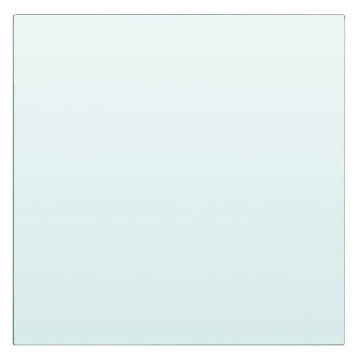VidaXL Panneaux d'étagère 2 pcs Verre Transparent 30 x 25 cm