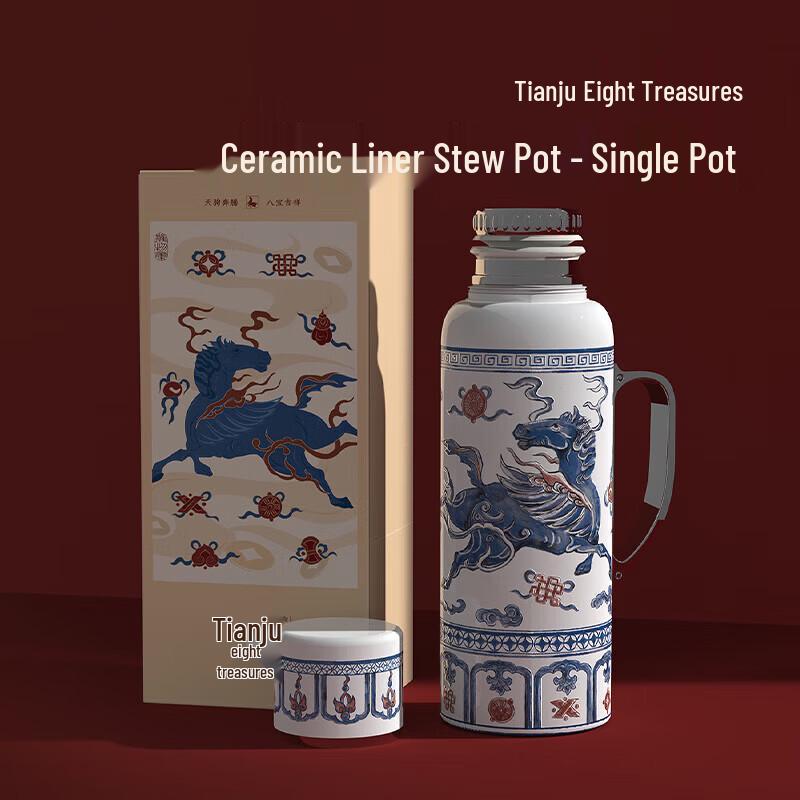 Ceramic Lined Insulated Tea Pot