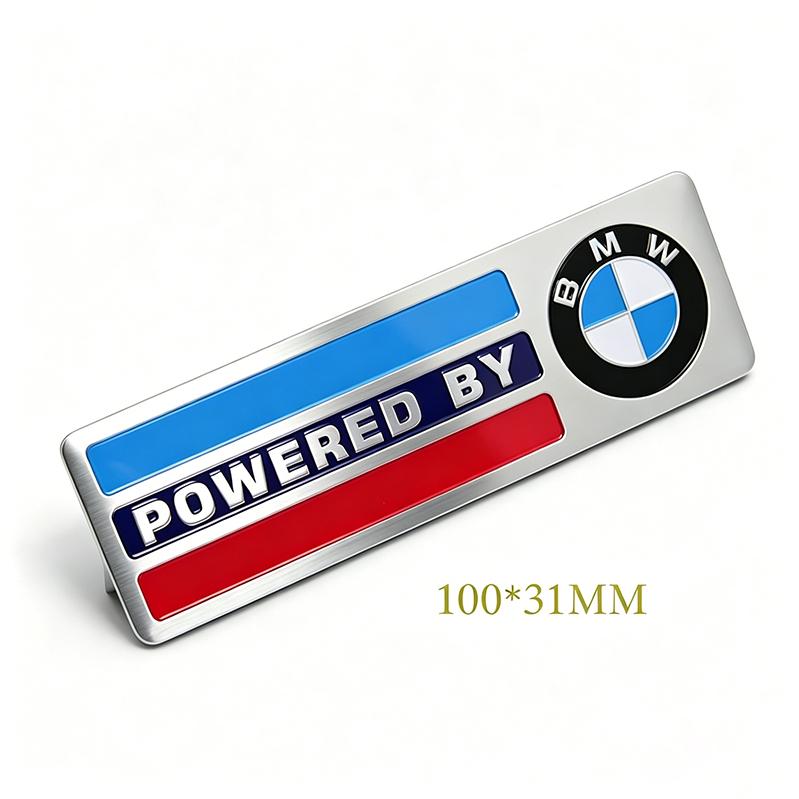 Zinc Alloy Styling Car Body Trunk Emblem Sticker Accessories For BMW X1 X2 X3 X5 X4 X6 X7 iX3 F20 F10 F07 E70 E46 E90 E92 E60 E3 gzjm96