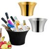 Beverage Ice Bucket Stainsless Steel Champagnes Bucket Beverage Tub Drink Coolers Wine Supplies for Restaurant