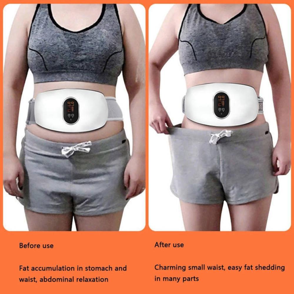 Rechargeable Body Slimming Machine Weight Loss Crazy Fat Burning Massage Fitness Belt Beauty Tool Constipation
