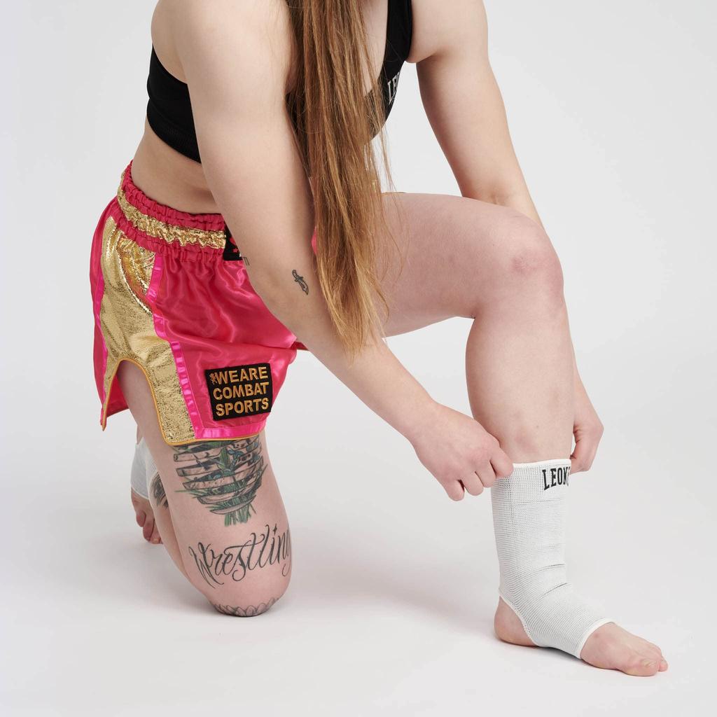 LEONE 1947 Martial Arts Kickboxing MMA Ankle Guard [DOUBLE FACE