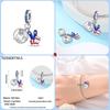 Brand New Copper Metal Trendy Fashion Heart Butterfly Cat Claw Charm Bead Components Bead Components Ideal Designed For 3mm Bracelet High Quality