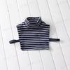 Fashion Turtleneck Fake Collar Shirt Women Warm False Collar Woman Adult Cotton Detachable Collar Choker Removable Half Shirt