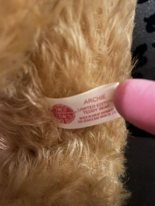 [USED] Teddy Bear Made In England