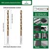 1-13mm Cobalt HSS Twist Drill Bit Straight Shank Hex Carbide Tip for Metal Stainless Steel Iron 304 Drilling