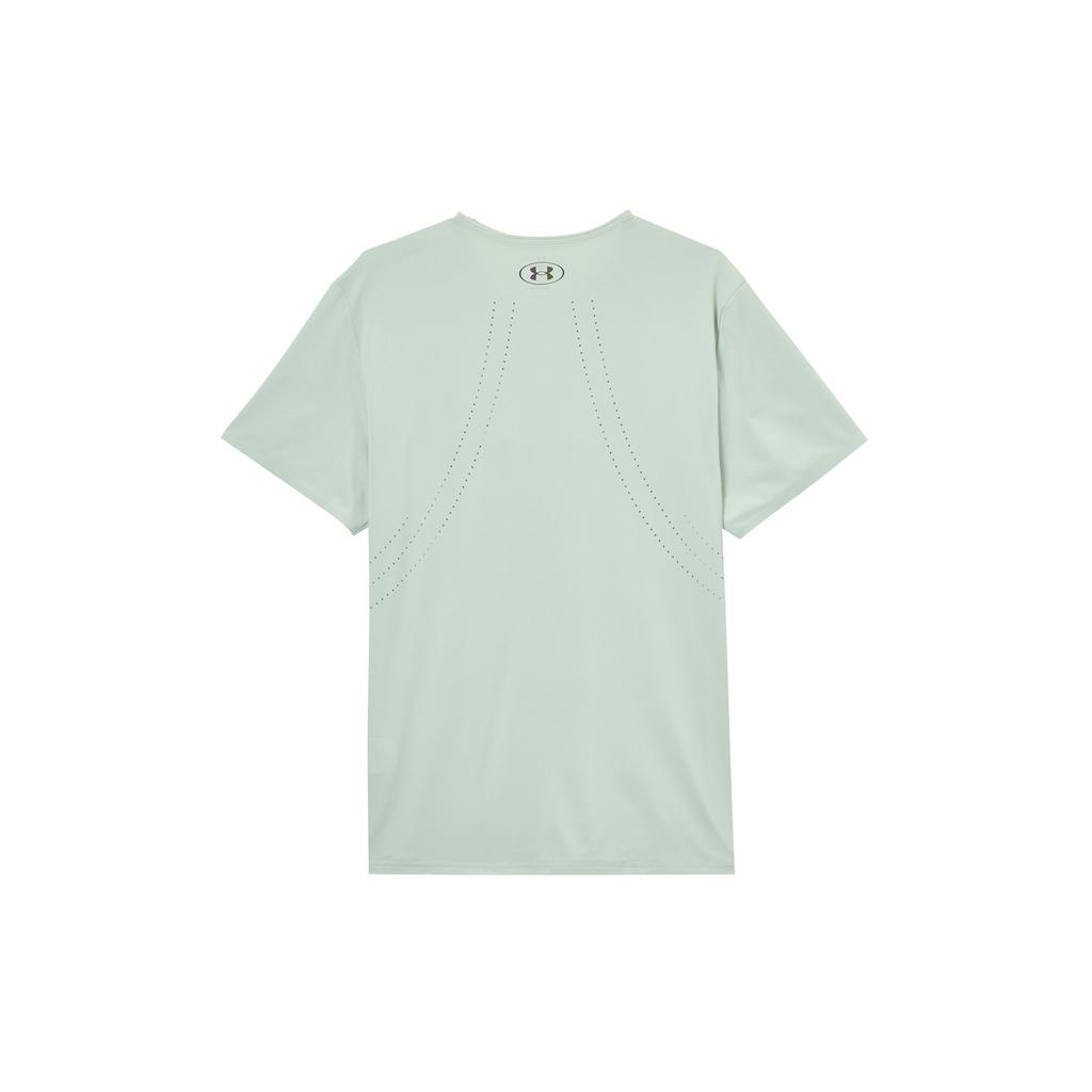Under Armour Vanish Elite Vent Rush Comfortable Stylish Simple Short Sleeve T-Shirt Men Tops Light-Green 1383668-377