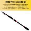 Marildo Tokyo Lightweight Concept MH Telescopic Lure Rod, 6.9-10ft, Spinning, Baitcasting, Shore Jigging (Baitcasting, 3.6m (11.8ft))