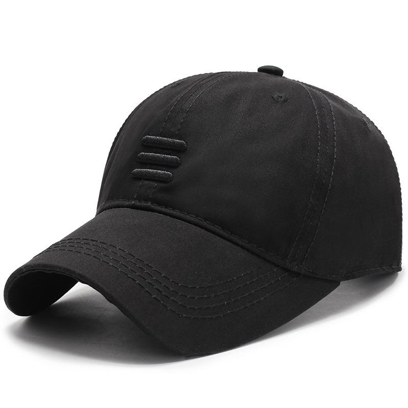 

Baeball Cap Fahion Spring Autumn Sun Hat Simple Black Summer Caual Dad Hat Sport Cap Adjustable