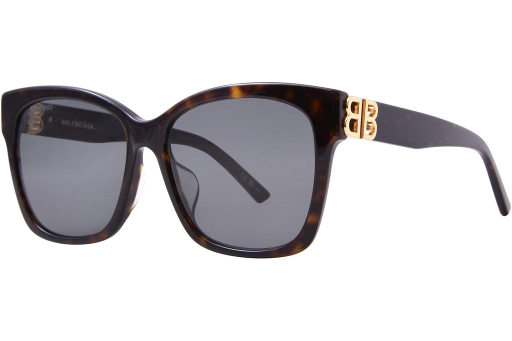 Balenciaga BB0102SA Asian Fit 002 57 New Sunglasses Women's