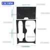 For  2024 2025 Lexus RX Car Interior Gear Shift Window Button Door Handle Real Soft Carbon Fiber Sticker LHD RHD Accessories