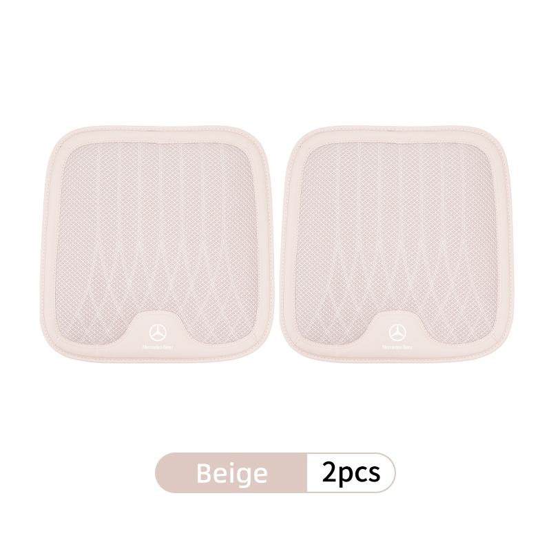FFYE5 Car Seat Leather Cushion Breathable Non-slip Ice Silk Pad For Mercedes Benz CLK GLC W212 C200 C300 W203 W204 W205 W169 W176 GLC