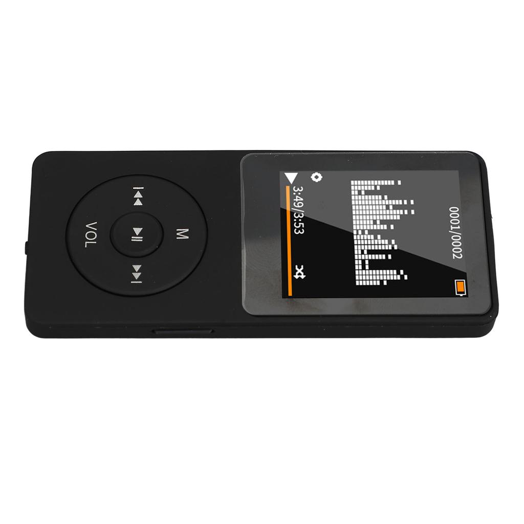 Bluetooth MP3-spiller Mini Høyoppløselig Bærbar Digital Trådløs Musikkavspiller for Sport