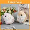 Adorable Creative Hamster Plush Keychain Toy For Cute Animal Lovers 11cm