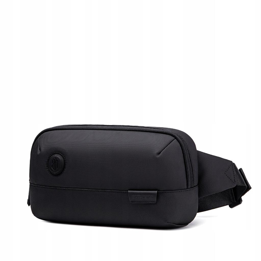 Saszetka nerka czarna męska damska na ramię miejska wodoodporna stylowa pojemna torba 7,5 l arctic hunter y00557black