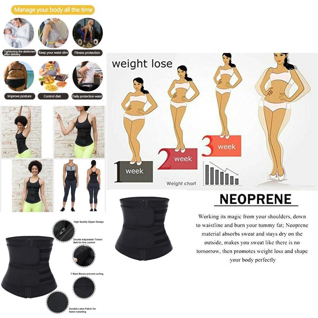 Women Waist Trainer Neoprene Belt Sauna Sweat Body Shaper Featuring Durable Material And Adjustable Closure