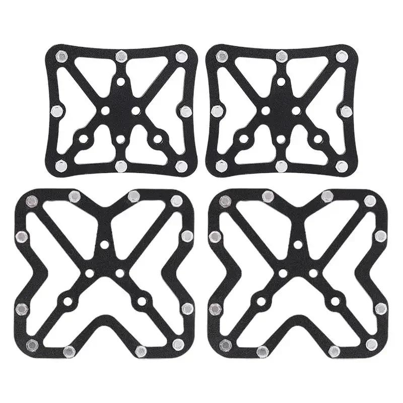 "Self-Locking Bike Pedals Quick Release for MTB/Road Bike, Lock Shoe Conversion Flat Pedals Cycling Accessories (Universal Fit)"
