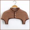 JINGGENG Thermal Fleece Shoulder Warmer Shawl