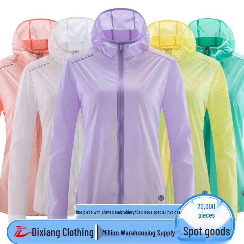 Unisex Atmungsaktive UV-Schutz Schnelltrocknende Jacke für Outdoor-Radfahren – Frühling/Sommer-Stil