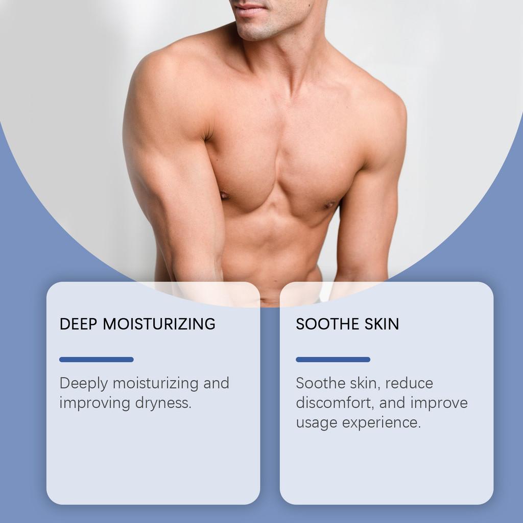 East Moon Men's Body Lotion Nourishing Hydrating Lightweight Moisturizer For Dry Skin