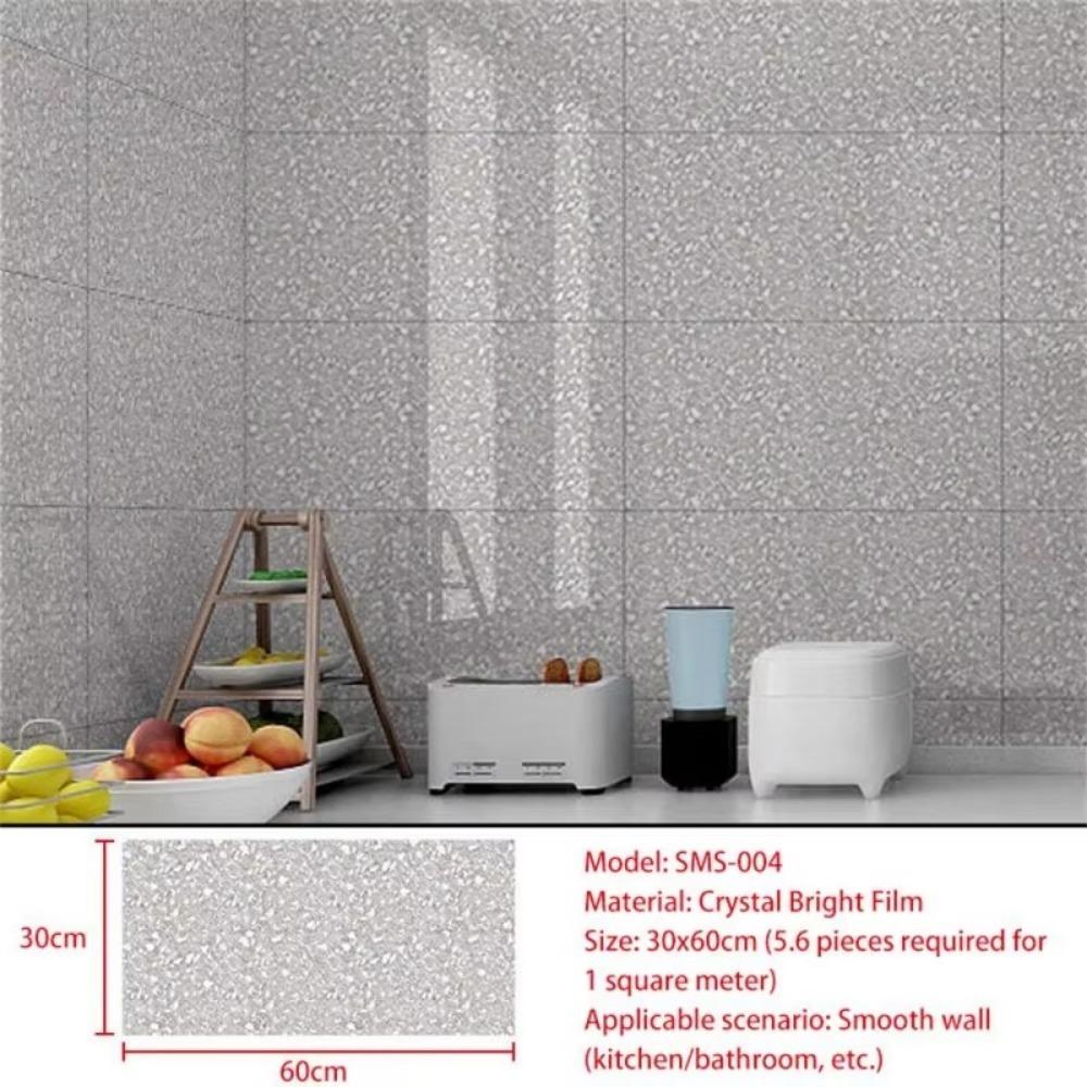 

Кухня, імітація тераццо, наклейка, самоклеючі вологостійкі шпалери, плита, стільниця сірий