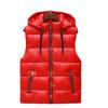Men's Shiny Autumn/Winter Thickened Sleeveless Vest - Warm Korean Trend Outerwear for Couples