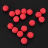 Lot de 100 PIÈCES Pack Universel EVA Doux Rond Balles Rechargeables pour Pistolet Jouet Rival (rouge)