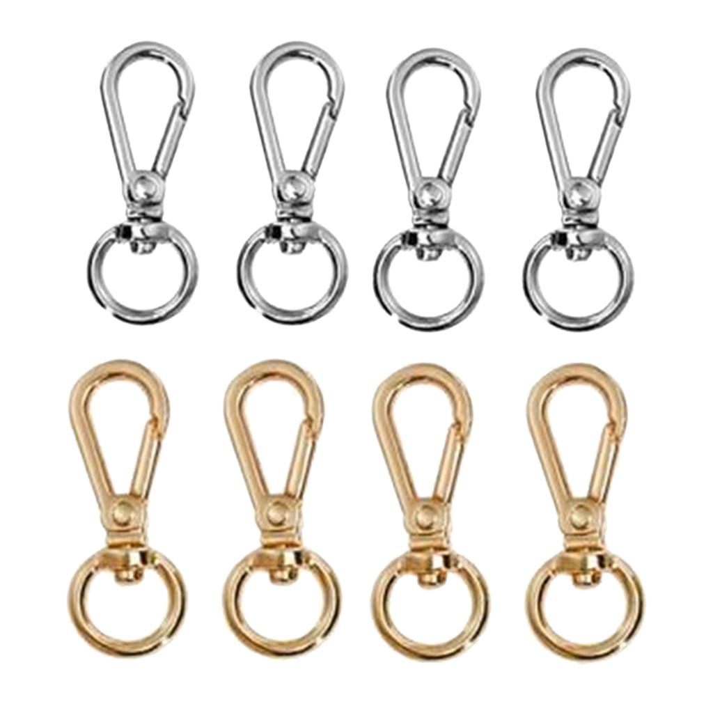 8 Pcs Small Detachable Locks for Key Rings